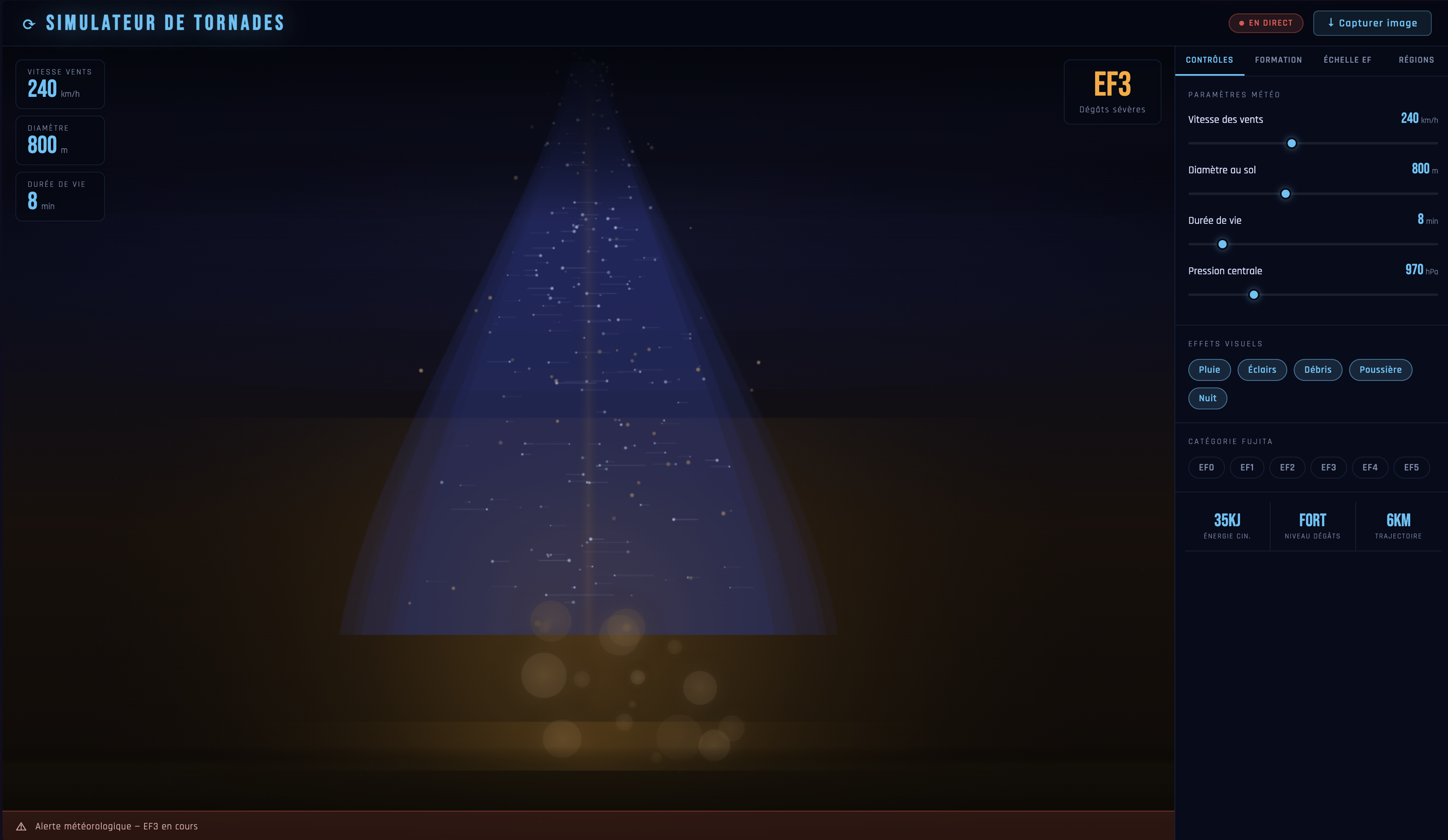 Tornade simulée par Phantom (PhantomBlast28)